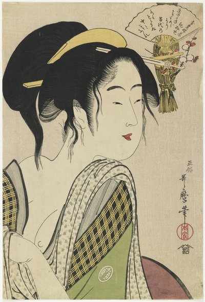 Amore per la Moglie di un Contadino, 1795-1796 da Kitagawa Utamaro